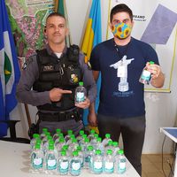 COVID-19 | O IFMT de Campo Novo do Parecis realizou na semana passada a distribuição de máscaras de tecidos, jalecos, protetores faciais, álcool 70% glicerinado e sabão líquido para entidades do município